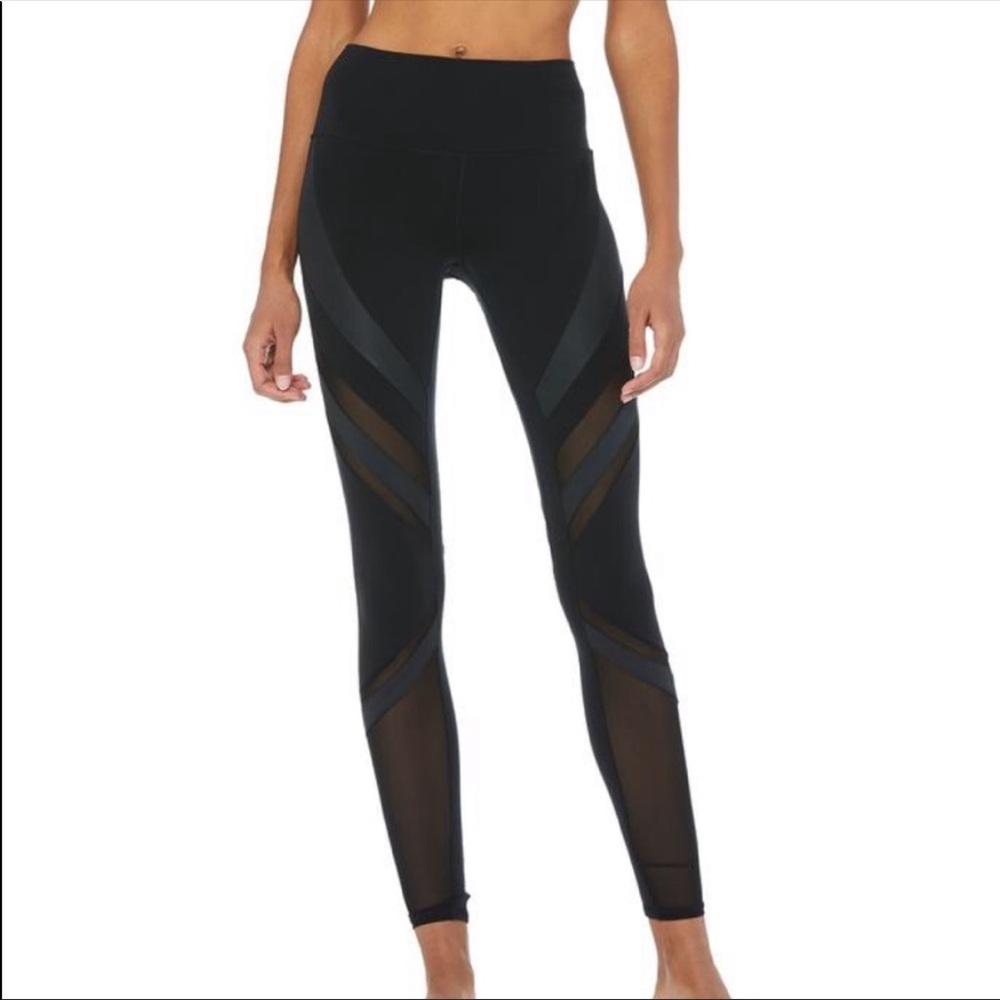 NWT Alo Yoga Black Epic Leggings